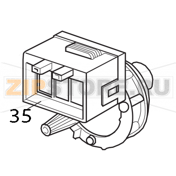 Motore Elettrobar E51 Motore Elettrobar E51Запчасть на деталировке под номером: 35