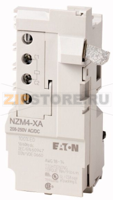Расцепитель независимый, 24В AC/DC Eaton NZM4-XA24AC/DC 