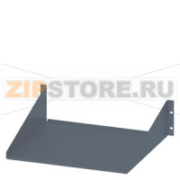 SIVACON, compartment bottom, for 19" frame, D: 405 mm, zinc-plated Siemens 8MF1000-2AB14