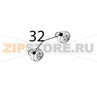 Screw M2.5x3 Zebra TTP-2010