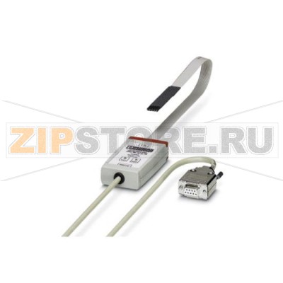 Кабель для подключения сервоусилителя Inline IB IL EC AR 48/10A к RS-232-интерфейсу компьютера с программным обеспечением для ввода в эксплуатацию и диагностики Phoenix Contact EC AR DIAG CAB 