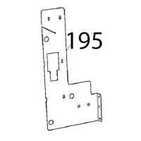 Supporto impianto idrico Unox XBC 615EG