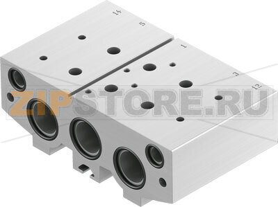 Плита для блочного монтажа Festo VABM-B10-25EEE-G12-2 
