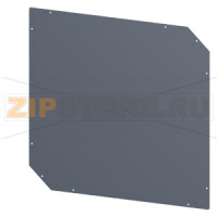 SIVACON, Roof, for corner cabinet IP40, T: 800 mm, zinc-plated Siemens 8MF1008-2UE10-0A