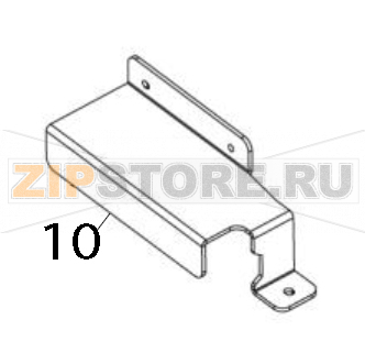 Power bracket (for power supply) TSC ML340P Power bracket (for power supply) TSC ML340PЗапчасть на деталировке под номером: 10