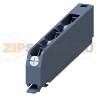 Съемная клеммная колодка, 3-полюсный, винтовые клеммы макс. 2 x 1,5 мм2 или 1 x 2,5 мм2, для устройств SIRIUS в промышленном корпусе для установки на DIN-рейку Siemens 3ZY1131-1BA00