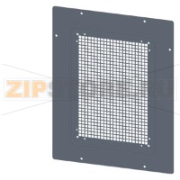 SIVACON, Roof, with Ventilation openings with Ventilation openings IP20, W: 400 mm, T: 500 mm, zinc-plated Siemens 8MF1045-2UD20-0A