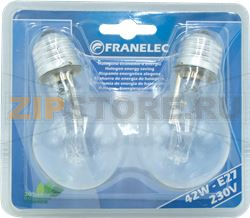 LAMPE ECO HALO 42W E27 2000H *2*BLISTER 