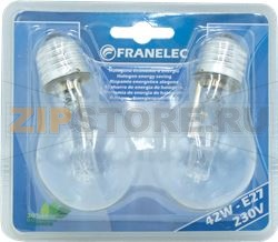 LAMPE ECO HALO 42W E27 2000H *2*BLISTER 