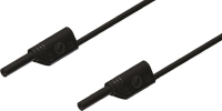 Провод тестовый 1 м, 10 A, 1000 В/AC/DC, черный Hirschmann 975696700