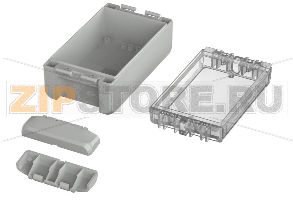 Корпус, 151x80x60 мм, поликарбонат UL 94 V0, прозрачная крышка Bopla B 140806 PC-V0-G 7035 