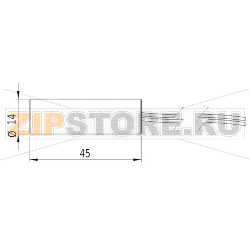 Модуль лазерный, красный, 16 МВт Picotronic LH650-16-3(14x45) 