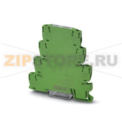 PLC-2R...24DC/1 - релейный модуль с двумя встроенными Phoenix Contact PLC-2RSC-24DC/ 1 независимо управляемыми реле. При ширине коммутационного канала всего 3,1 мм обеспечивается чрезвычайно высокая плотность расположения каналов. Максимальный коммутационный ток реле составляет 3,5 А.Минимальный заказ: 10 шт.Упаковка: 10 шт.