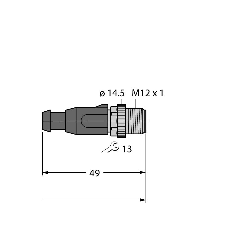 Кабель Ethernet Turck RSS-RSS-8814-50M 