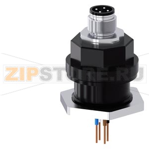 АДАПТЕР ДЛЯ ПОДКЛЮЧЕНИЯ ЧЕРЕЗ РАЗЪЕМ М12, 8-PIN, ДЛЯ РЕЗЬБОВОГО ВВОДА М25, ДЛЯ МЕТАЛЛИЧЕСКОГО КОРПУСА Siemens 3SU1950-0HW10-0AA0 