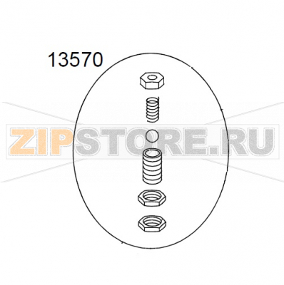 Cricco completo DIHR GS 50 Cricco completo DIHR GS 50Запчасть на деталировке под номером: 13570Название запчасти на итальянском языке: Cricco completo DIHR GS 50