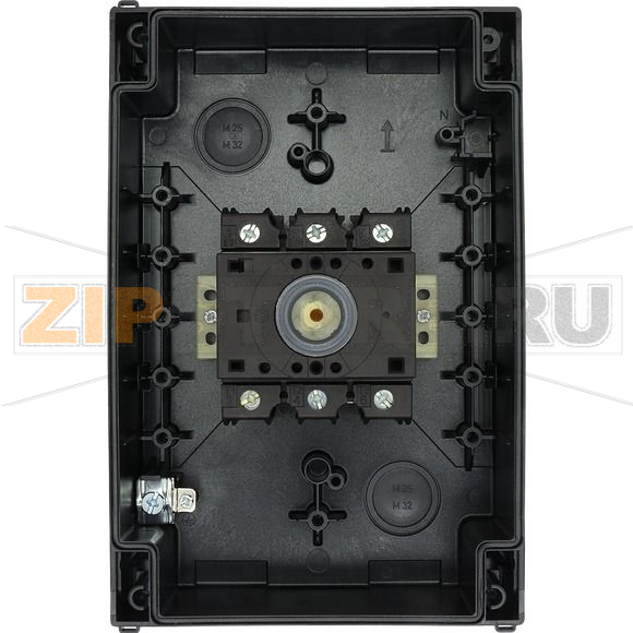 Переключатель вкл/выкл, P3, 63 A, монтаж на поверхность, 3-полюсн Eaton P3-63/I4 