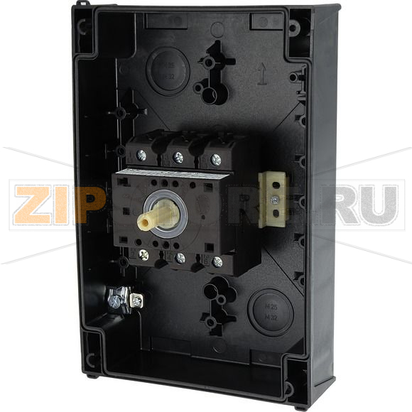 Переключатель вкл/выкл, P3, 63 A, монтаж на поверхность, 3-полюсн Eaton P3-63/I4 