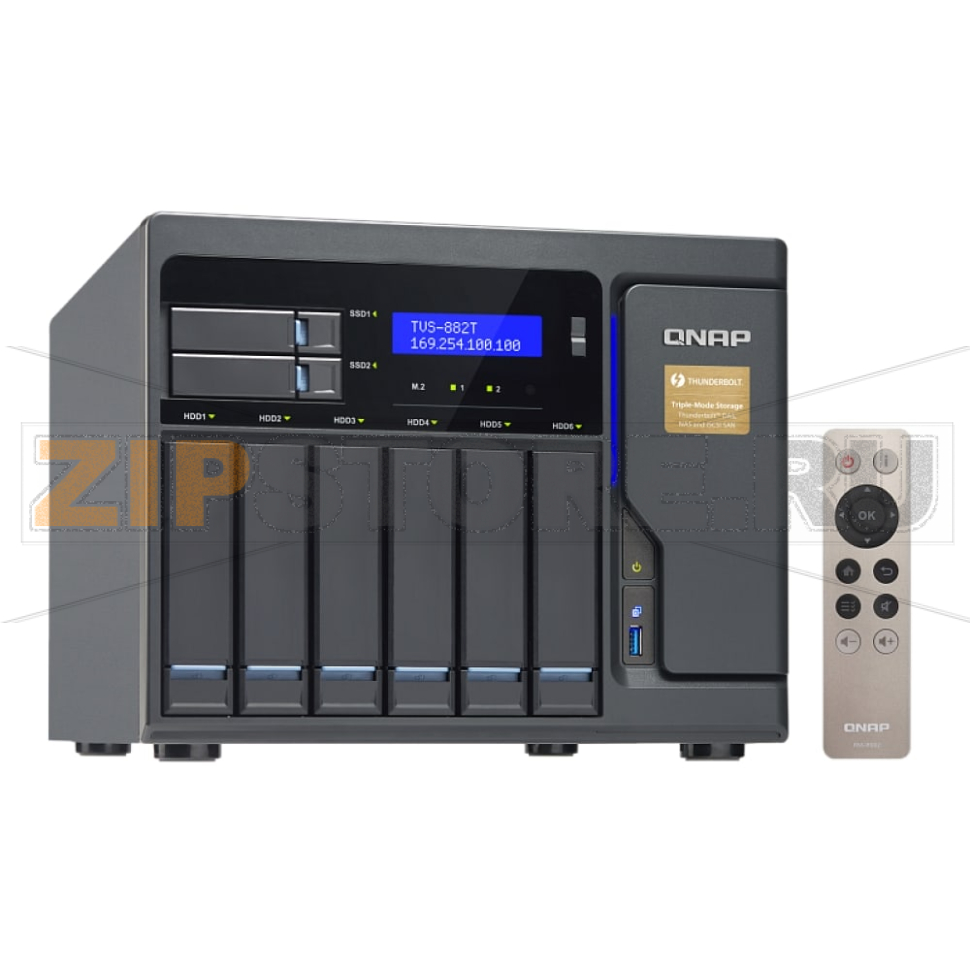 Накопитель сетевой QNAP TVS-882T 