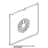 Stainless steel fan guard Unox XVC 305