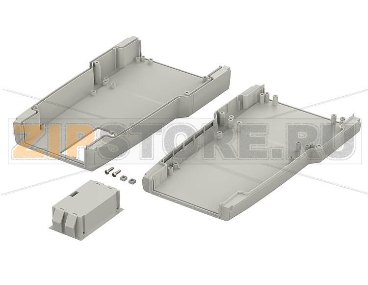 Корпус со сплошной поверхностью для плёночной клавиатуры, 236x125x41 мм Bopla ART 865 F mit BE 30 