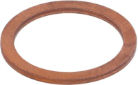 FLAT WASHER OF COPPER ø 21x27x1.5 mm