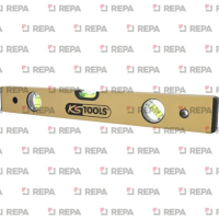 SPIRIT LEVEL ALUM. 3 AMPOULES 400MM
