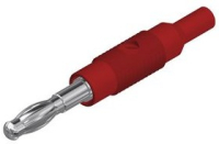 Разъем 2/4 мм, красный Hirschmann MZS 4 RED