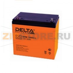 Delta DTM 1255 L Аккумулятор с увеличенным сроком службы Delta DTM 1255 L (характеристики): Напряжение - 12 В; Емкость - 55 Ач; Габариты: 239 мм x 132 мм x 210 мм, Вес: 13,5 кгТехнология аккумулятора: AGM VRLA Battery
