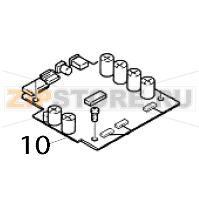 Main PCB-A ass’y / USB TSC TTP-243 Pro Main PCB-A ass’y / USB TSC TTP-243 ProЗапчасть на деталировке под номером: 10