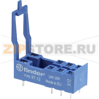 Разъём для реле Finder 97.12