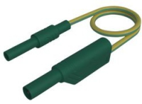 Провод тестовый 0.25 м, зеленый, желтый Hirschmann MAL S WS-B 25/2,5 GREEN YELLOW