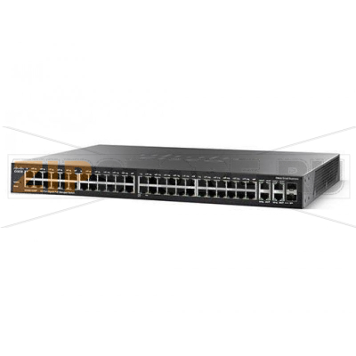 Коммутатор 1 Гб/с, 48 портов, RJ-45 Cisco SG250-50-K9-EU 