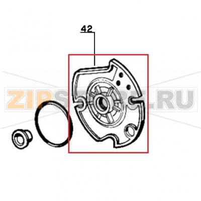 Gear motor flange Ugolini MT 2 Gear motor flange Ugolini MT 2

Запчасть на сборочном чертеже под номером: 42

Название запчасти Ugolini на английском языке: Gear motor flange Ugolini MT 2