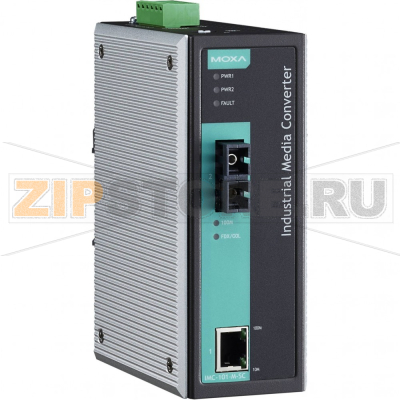 Медиаконвертер MOXA IMC-101-S-SC-80 