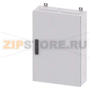 ALPHA 400, wall-mounted cabinet, IP43, Protection class 2, H: 800 mm, W: 550 mm, T: 210 mm, RAL 9016 Siemens 8GK1132-3KA22 
