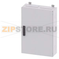 ALPHA 400, wall-mounted cabinet, IP43, Protection class 2, H: 800 mm, W: 550 mm, T: 210 mm, RAL 9016 Siemens 8GK1132-3KA22