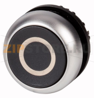 Головка кнопки с фиксацией, черная Eaton M22-DR-S-X0