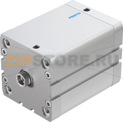 Пневмоцилиндр компактный Festo ADN-80-80-I-PPS-A 