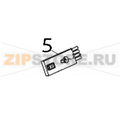 Black mark sensor TSC TDM-30 Black mark sensor TSC TDM-30Запчасть на деталировке под номером: 5
