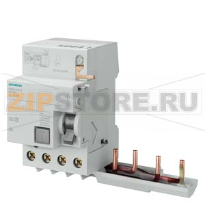 БЛОК УЗО ТИП AC 0.3-63A 4-ПОЛ 300MA SEL Siemens 5SM2646-2 