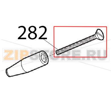 Dado prig. man. p. merce Sirman Topaz 250 Dado prig. man. p. merce Sirman Topaz 250Запчасть на деталировке под номером: 282