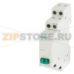 Световой индикатор 1x LED 12.. 60V зеленый Siemens 5TE5810-1 
