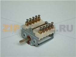Cam switch 0 - 1, 5-pole 