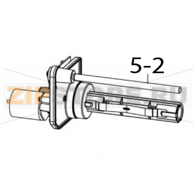 Internal rewinding spindle assembly TSC MB340 Internal rewinding spindle assembly TSC MB340Запчасть на деталировке под номером: 5-2