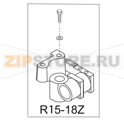 Bearing bracket assy Bear Varimixer AR80 VL-1S Bearing bracket assy Bear Varimixer AR80 VL-1SЗапчасть на деталировке под номером: R15-18Z