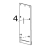 LCD panel board assembly TSC TTP-346MT
