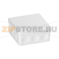 Коробка распределительная 86х86 мм, квадратная, IP65, белая ABB 2TKA140012G1