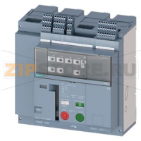fixed-mounted molded case circuit breaker frame 1600; with RTC and 4AUX trip alarm switch S24; Icu "M" Icu=55kA @ 415V, 4-pole, right ETU360, LSIG, In=800A rotary coding switch Ir=320...800A Isd=1...10xIn, Ii=1.5...15xIn N conductor protec. adjustable OFF