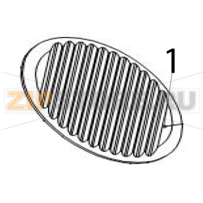 Blade cover Hurakan HKN-HM195M Blade cover Hurakan HKN-HM195MЗапчасть на деталировке под номером: 1